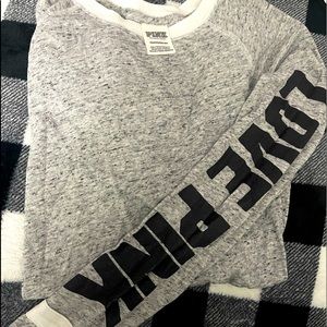 Thin long sleeve pink shirt in good condition